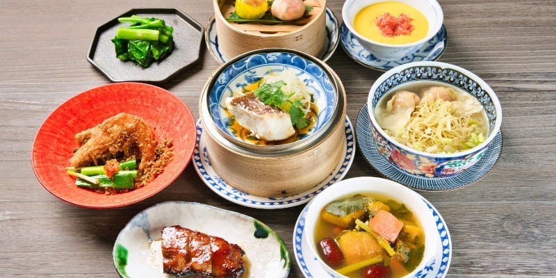 【喜記ランチコース】喜記名物となる海老のチリガーリック炒めや特製点心（12月予約特別価格）