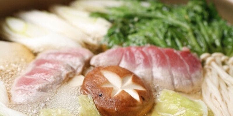 昼　ねぎま鍋コース