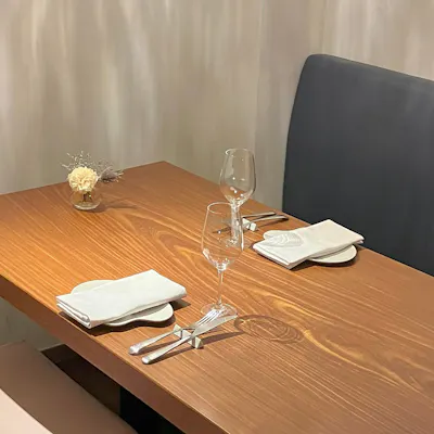 特別な日の食事に利用したい洗練された空間個室