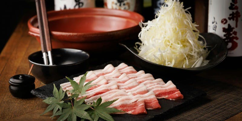 忘年会・宴会に！12月限定！【葱しゃぶコース】全7品　料理のみ