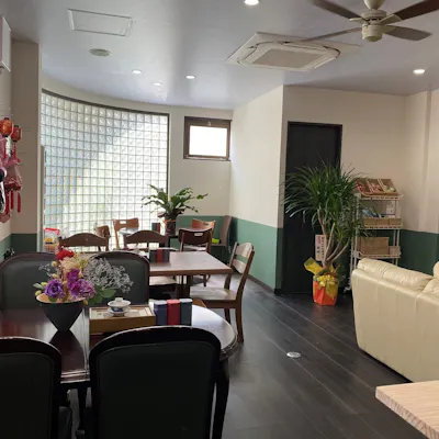 アットホームな雰囲気の店内
