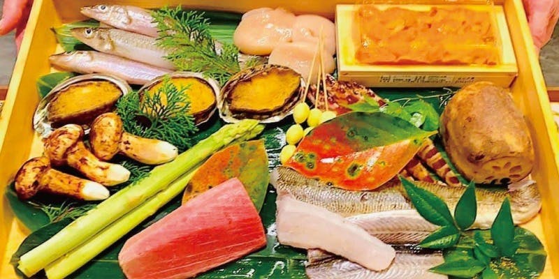 【板前 四季の天ぷらコース】愛知県産の新鮮な魚介と野菜で味わう四季折々の天ぷら