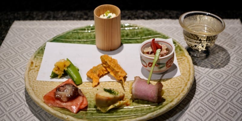 【接待会食貸切プラン】季節の高級食事を使った全6品