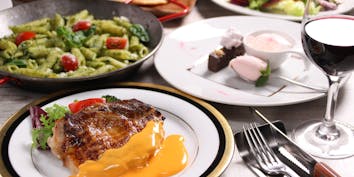 「燻製鶏ローストコース」 7皿/10品 - 上野の森スモークダイニングGAGA