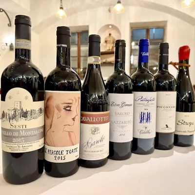 北伊中心に揃えたイタリアワインを料理やお好みに合わせて