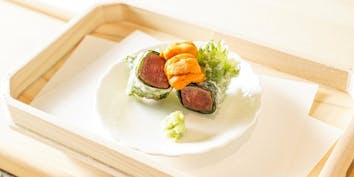 【天平コース】天ぷら14品、お造り、お食事、デザートなど全6品 - OIMATSU てんぷら 鈴木