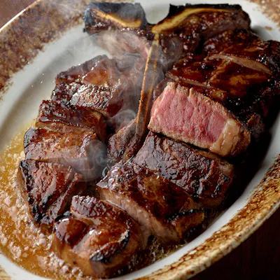 熟成肉の本格アメリカンステーキ