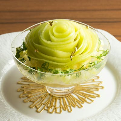 目の前で繰り広げられる芸術「アシェットデセール」