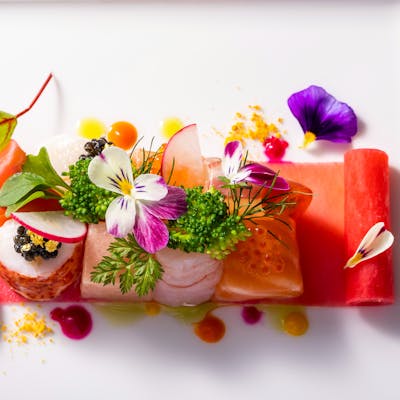 シェフ自慢の本格フレンチ