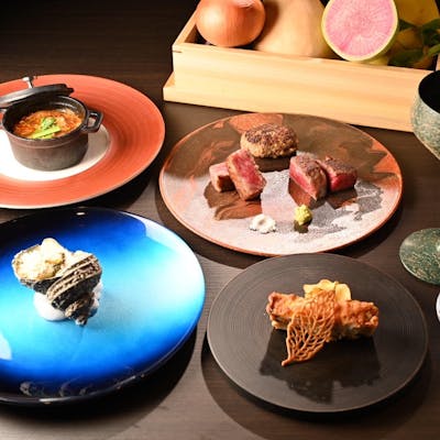 自然の宝庫淡路島産の食材を鉄板焼きで愉しむ