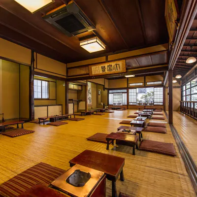 最大50名様でのご宴会に利用できる大広間