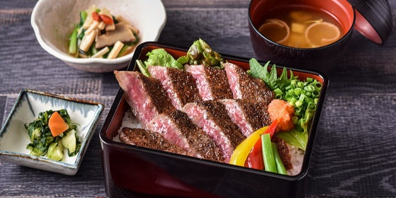 米沢牛サーロインステーキ重定食（5,000円）