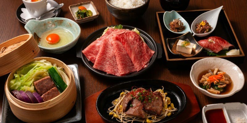 忘新年会や会食、お祝いにおすすめ【冬フェア】米沢牛A5サーロインすき焼きと山形旬野菜コース