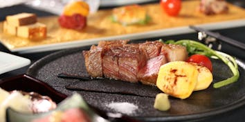 ステーキコース　全7品 - 神戸牛取扱専門店和牛鉄板割烹シンラ