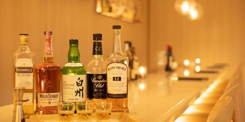 【BAR】ソムリエが選んだウィスキーor赤ワイン各3種飲み比べセット