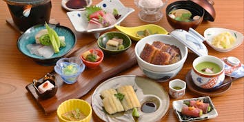 【個室限定】夜のお食事コース11,000円（2時間制） - 炭焼うな富士 白壁別邸