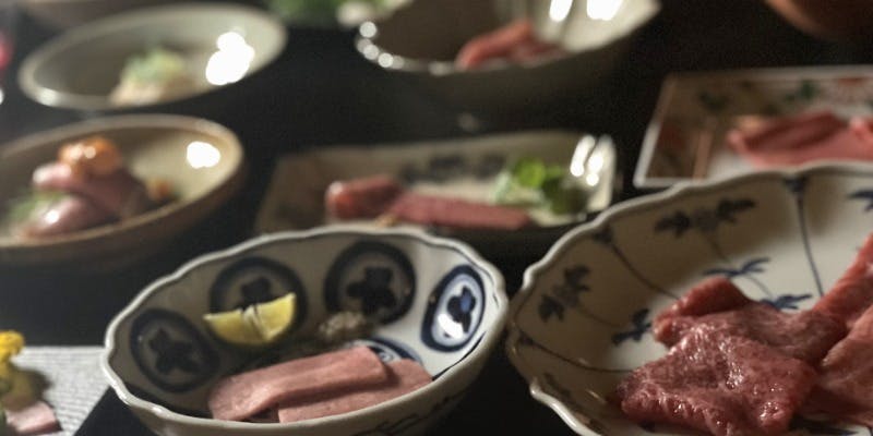 肉割烹　しゃぶしゃぶ　長谷川シェフ監修のお料理が堪能できるコース