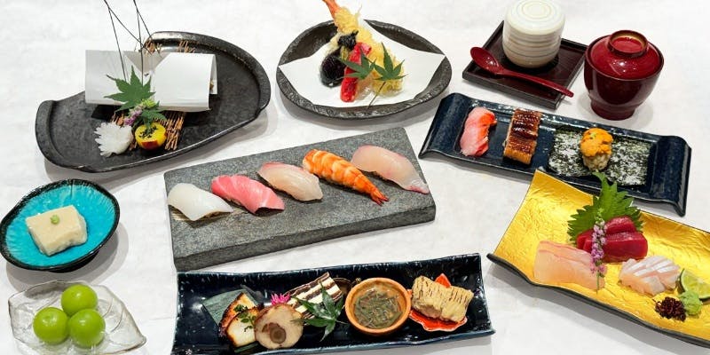 【萩】先付けや御造り握りなど全10品