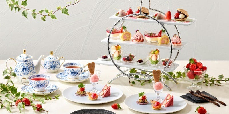 和洋のいちごのアフタヌーンティー