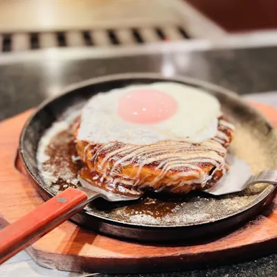 こだわりのお好み焼き
