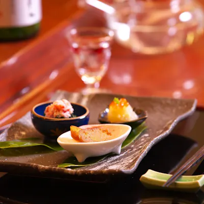 こだわりの日本料理と地酒
