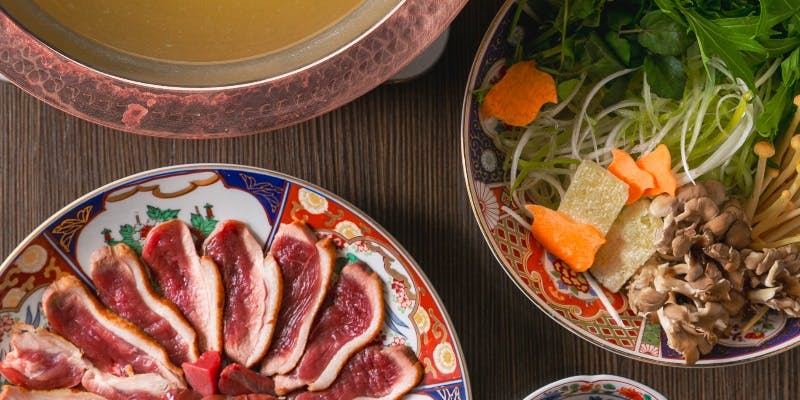 鴨しゃぶ 京都合鴨を使用