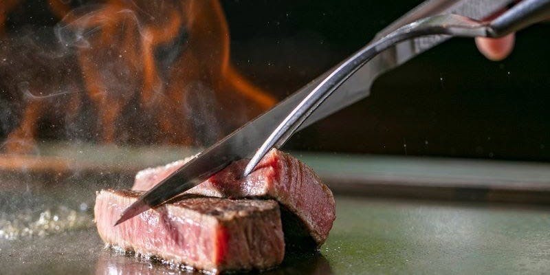 【鉄板ディナー＜椿コース＞】