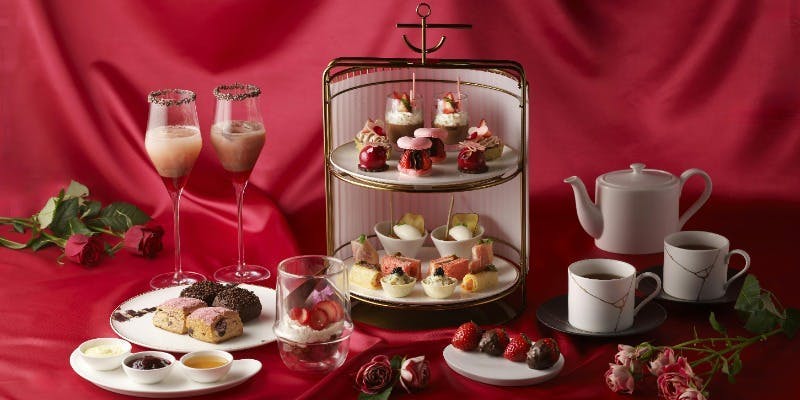 バレンタインアフタヌーンティー with リンツチョコレート（平日・2/2～2/13）