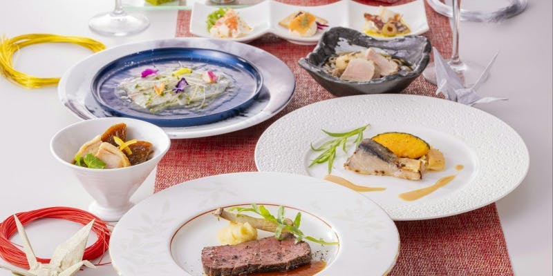  土日祝限定！お顔合わせに最適！知多牛がメイン！お箸で頂く【お祝い洋風会席】お料理のみ5500円7品