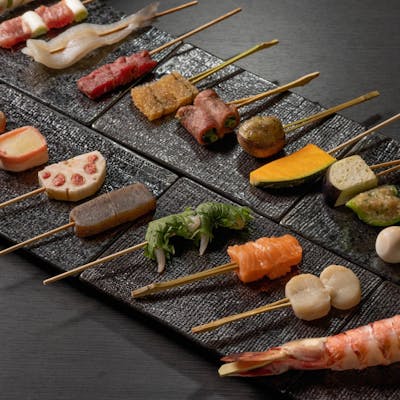 こだわりの創作串カツ