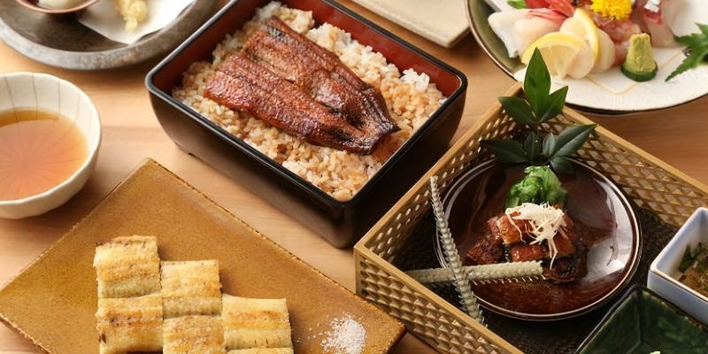 【ハレの日・接待におすすめ】 ～大菊～ うな重 うなぎの食べ比べ串 天ぷらなど 全7品