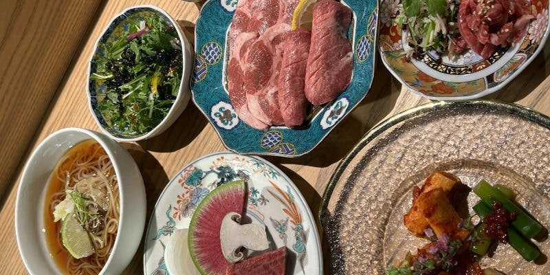 【はんべゑ自慢の焼肉コース】はんべゑこだわりの焼肉・肉料理、ボリューム満点のコース（全10品）10,000円