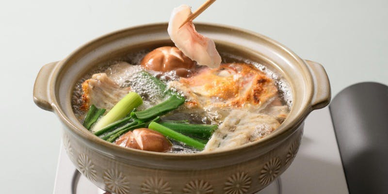 丹後ぐじしゃぶしゃぶ鍋コース