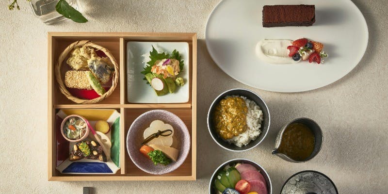 【2月】神奈川尽しのお弁当ランチ「神奈川 旅彩弁当」～ベジタリアン～