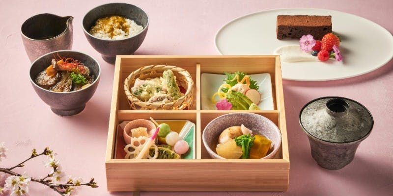 【ランチ】桜ランチ弁当 ～ベジタリアン～（3/1～4/25）