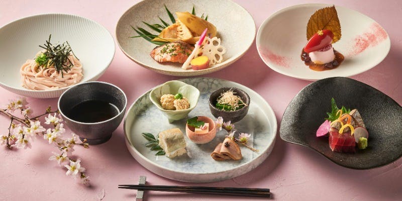 【ランチ】 桜彩 ～ 季節の息吹を五感で楽しむ～5品ランチコース（3/1～4/25）