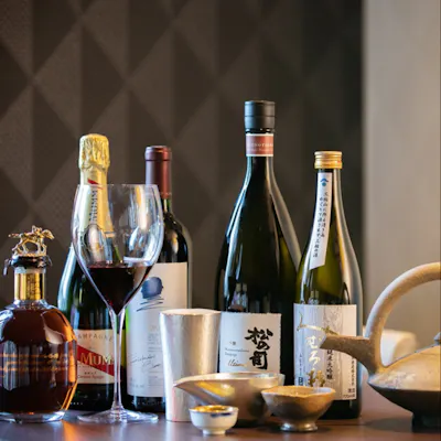 お料理に合うお酒を多数ご用意