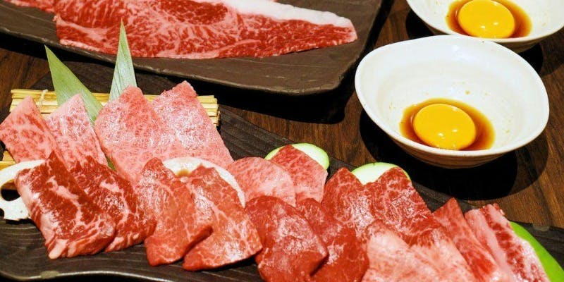 ＜椿 会食＞特上部位や厳選部位を堪能するプラン全8品＋プレミアム飲み放題