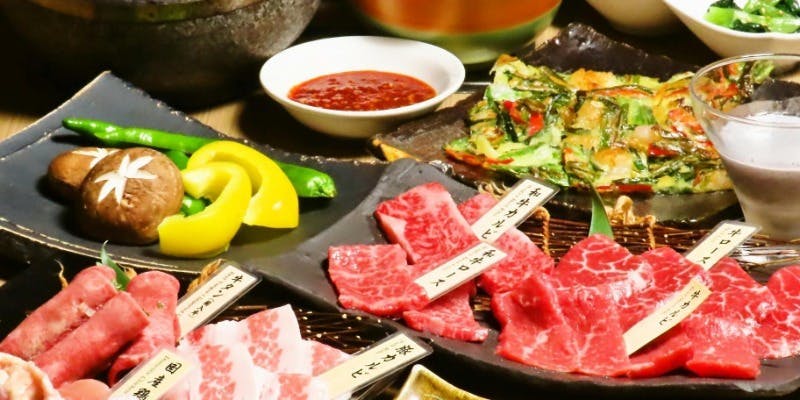 【焼肉定番コース】定番焼肉メニューを堪能！ 仲間との飲み会にも最適
