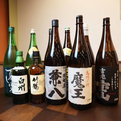 地酒、ウィスキー、ワインから各種ノーアルコールまで、幅広いお飲み物をご用意