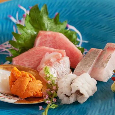 産地直送の鮮魚を使ったお料理