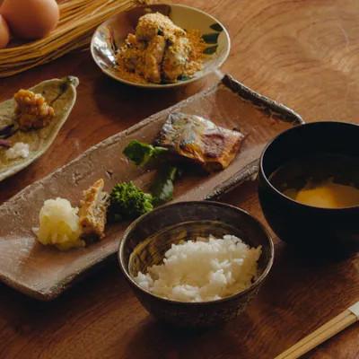 丹のお食事