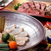 あら鍋 クエ料理とイカ活造り 博多かんべえ 春吉天神邸