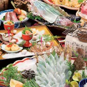あら鍋 クエ料理とイカ活造り 博多かんべえ 春吉天神邸