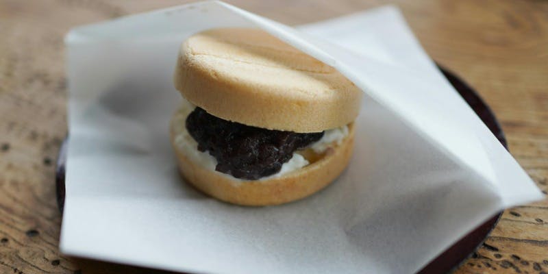 日本茶とアイス最中セット