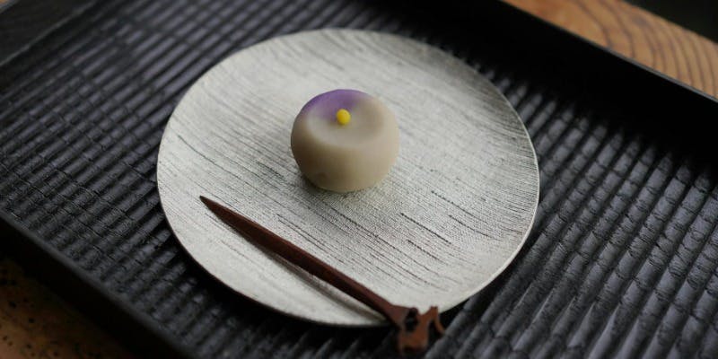 日本茶と上生菓子セット