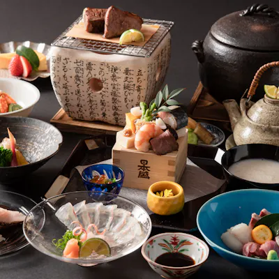 自慢の懐石料理