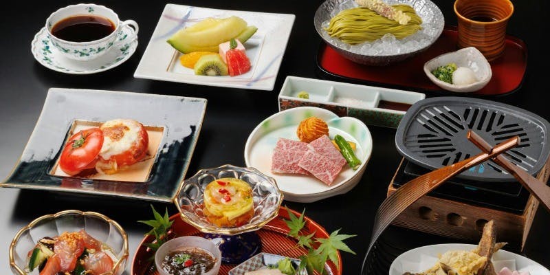 【六甲】但馬鶏のフリカッセ ・神戸ビーフの陶板焼きなど全8品