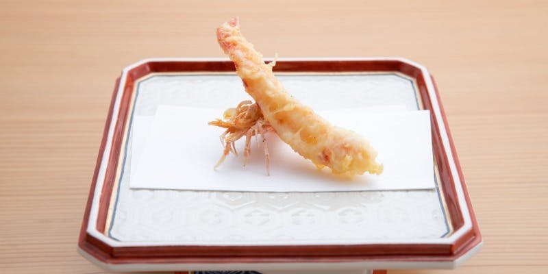 【ころも　吟味コース】天ぷらを中心に、凌ぎ、御飯など全6品＋乾杯1ドリンク