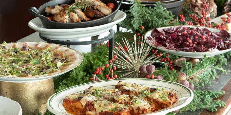 12月27,28日限定【HOLIDAY LUNCH BUFFET】乾杯シャンパン付